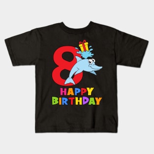 8th Birthday Party 8 Year Old Eight Years Kids T-Shirt